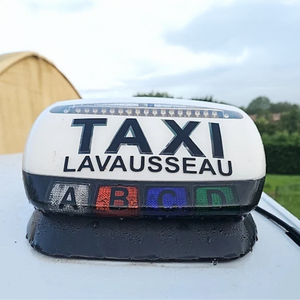 Lumineux de toit Taxi Lavausseau
